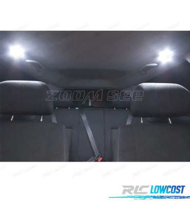 KIT COMPLETO 15 LAMPADAS LED INTERIOR PARA VOLKSWAGEN VW GOLF 4 MK4 JETTA IV GTI 99-05