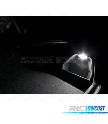 KIT COMPLETO 13 LAMPADAS LED INTERIOR PARA SEAT LEON MK1 1 M 1M1 HATCHBACK 99-06