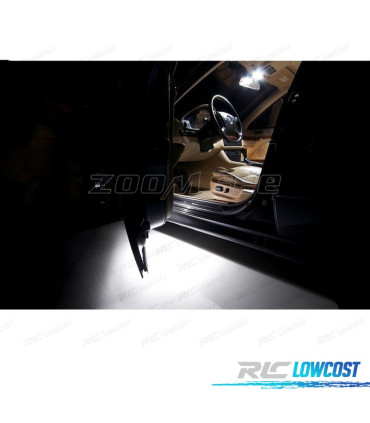 KIT COMPLETO DE 19 LÂMPADAS LED INTERIOR BMW E39 5 SERIE SEDAN 520I 535I 525I 528I 530I 540I M5 96-03