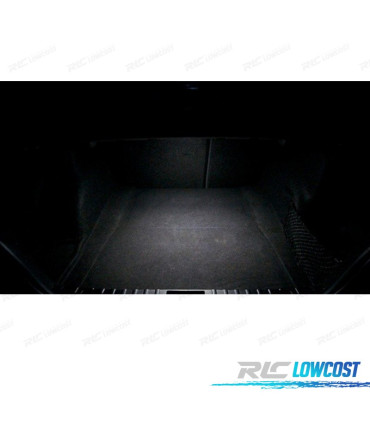 Kit completo de 8 lâmpadas LED interior BMW 1 serie F20 F21 116i 118i 120i 120d 125d 125i M135i 12-14