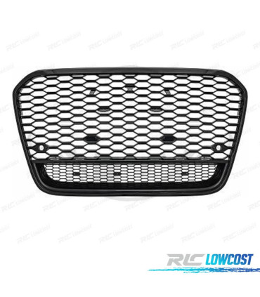 GRELHA AUDI A6 4G 11-14 LOOK RS6 PRETO BRILHO