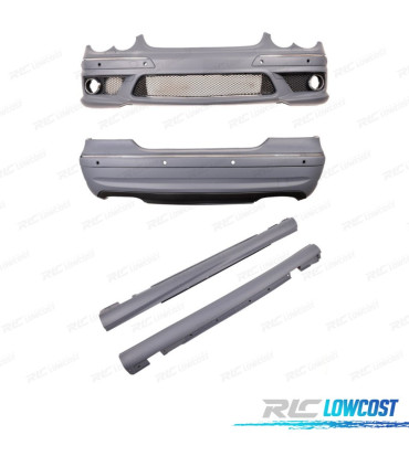 KIT DE CARROÇARIA MERCEDES CLK 200-500 W209 C209 02-09 LOOK AMG