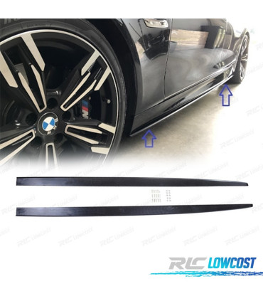 EXTENSÕES DE EMBALADEIRAS LATERAIS BMW F22 F23 14- LOOK M PERFORMANCE