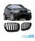 GRELHAS DESPORTIVAS BMW X5 E53 LCI 04-06 PRETO BRILHANTE LOOK M PERFORMANCE