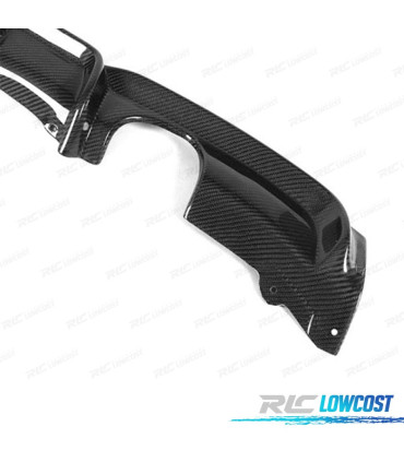 DIFUSOR BMW F30 F31 LOOK M PERFORMANCE CARBONO DUPLA SAÍDA