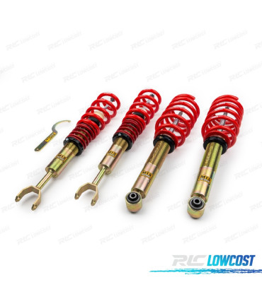 SUSPENSÃO REGULÁVEL COILOVER EIBACH MTS PARA AUDI A6 C5 97-05 QUATTRO