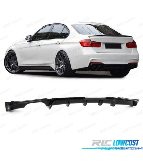DIFUSOR BMW F30 F31 DUPLA ESQUERDA PRETO BRILHANTE LOOK M PERFORMANCE