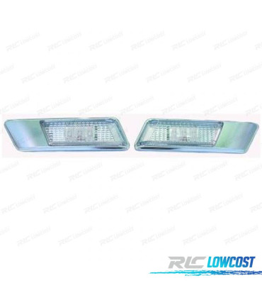 PISCAS LATERAIS LED E36 90-96 E34 88-95 FUNDO CROMADO