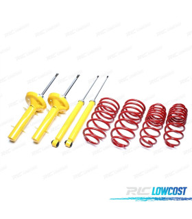KIT DE SUSPENSÃO DESPORTIVA PARA AUDI A4 CABRIO 2.5TDi-3.2FSi 02-08 25/20mm
