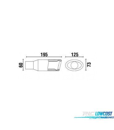 PONTEIRA DE ESCAPE EM INOX CUPRA
