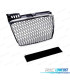 GRELHA FRONTAL AUDI A4 B7 LOOK RS PRETO CROMADA