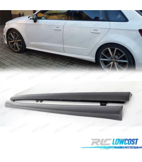 EMBALADEIRAS LATERAIS AUDI A3 8V SPORTBACK 12-16 LOOK S LINE