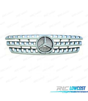 GRELHA FRONTAL MERCEDES ML W163 98-05 CROMADA