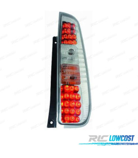 FAROLINS TRASEIROS LED FORD FIESTA 02-08 CROMADO