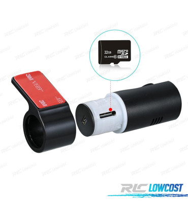 CÂMARA FRONTAL MINI DVR HD RADIOS