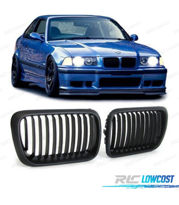 GRELHAS FRONTAIS BMW E36 96-98 PRETO LOOK M PERFORMANCE