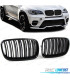 GRELHAS BMW X5 X6 E70 E71 07-14 LOOK M PRETO BRILHANTE