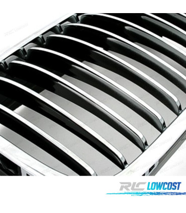 GRELHAS FRONTAIS CROMADAS BMW E46 BERLINA 98-01