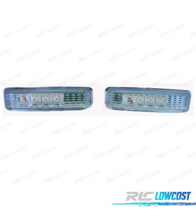 PISCAS LATERAIS LED BMW E39 95-03 FUNDO CROMADO