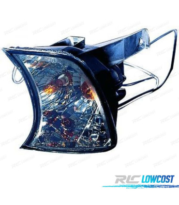 INTERMITENTES DIANTEIROS BMW E34 88-95 CRISTAL CLARO PRETO + LUZ DE POSIÇÃO