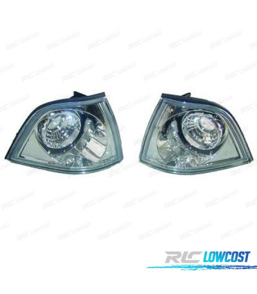 INTERMITENTES DIANTEIROS BMW E36 90-98 COUPÉ CABRIO CRISTAL CLARO CROMADO 2 PORTAS
