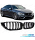 GRELHA FRONTAL BMW F32 F33 F36 F82 F83 13-18 LOOK M4 PRETO BRILHANTE