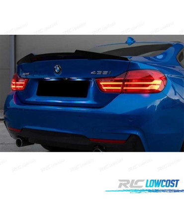 AILERON SPOILER BMW F32 13-18 LOOK M4 CSL PRETO MATE