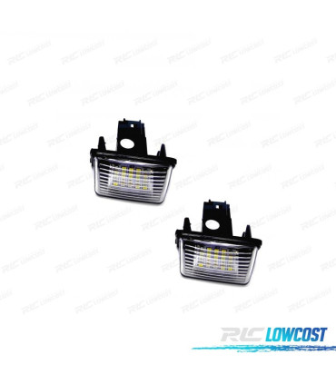 LUZ DE MATRICULA LED PARA PEUGEOT - TIPO 1