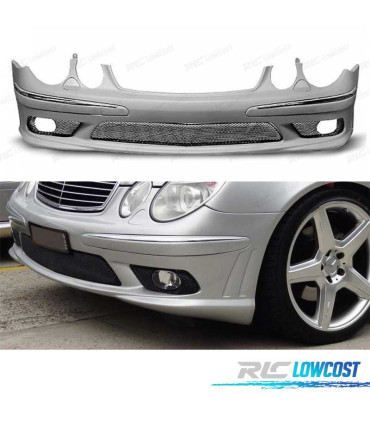 PARA-CHOQUES FRONTAL MERCEDES W211 02-06 LOOK AMG