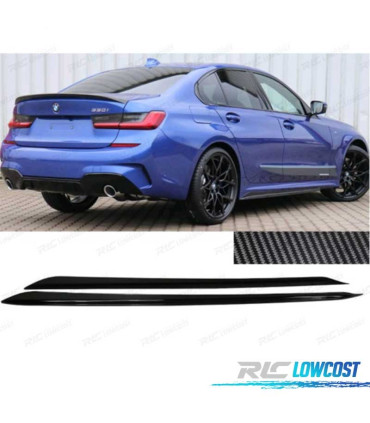 EXTENSÕES EMBALADEIRAS BMW G20 G21 19- LOOK M PERFORMANCE CARBONO
