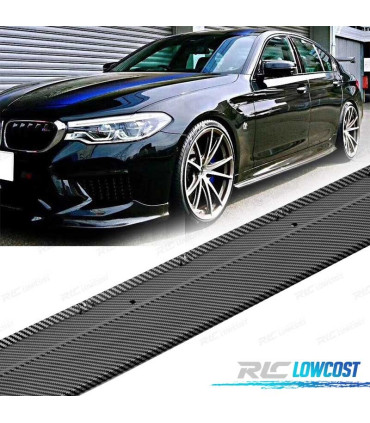 EMBALADEIRAS LATERAIS BMW G30 G31 17- LOOK M PERFORMANCE CARBONO