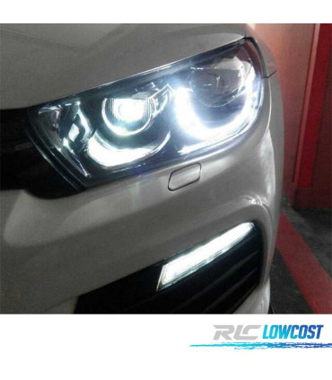 KIT DE LAMPADAS LED DE LUZ DIURNA VOLKSWAGEN VW SCIROCCO 15-