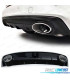 DIFUSOR TRASEIRO AUDI A4 B8 11-15 DUPLA SAIDA LOOK RS4
