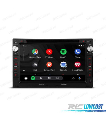 AUTO RADIO GPS ANDROID 14 PARA SEAT SKODA VOLKSWAGEN VW 7"