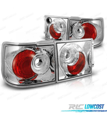 FAROLINS TRASEIROS VOLKSWAGEN VW VENTO 92-98 CROMADO