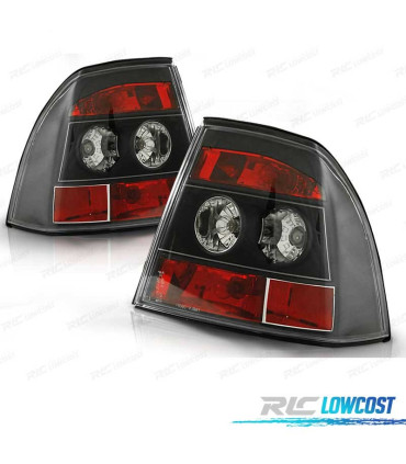 FAROLINS TRASEIROS OPEL VECTRA B 95-98 FUNDO PRETO