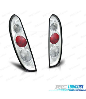 FAROLINS TRASEIROS OPEL CORSA C 00-06 CROMADO