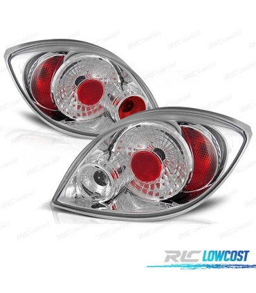 FAROLINS TRASEIROS PARA FORD KA 96-08 CROMADO