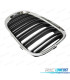 GRELHA FRONTAL BMW SERIE 7 F01 09-15 LOOK M CROMADO