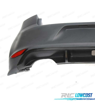 PARA-CHOQUES TRASEIRO VOLKSWAGEN VW GOLF 7 12-17 LOOK R20