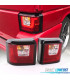 FAROLINS TRASEIROS LED VOLKSWAGEN VW T4 90-03.03 VERMELHO BRANCO