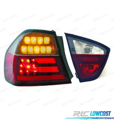 PILOTOS BMW E90 05-08 LED FUMADO