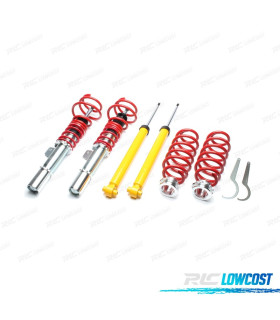 KIT SUSPENSÃO REGULÁVEL COILOVER PARA VOLKSWAGEN VW GOLF VII 2012- PASSAT 3C 3G TOURAN 1T 5T 2015-