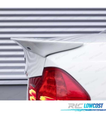 AILERON LIP SPOILER TRASEIRO BMW E90 05-12 LOOK M PRETO BRILHO