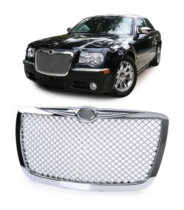 GRELHA CHRYSLER 300C 04-11 LOOK BENTLEY CROMADO