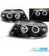 FARÓIS ANGEL EYES PARA VOLKSWAGEN VW PASSAT 3BG 00-05 PRETO