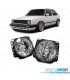 FARÓIS VOLKSWAGEN VW GOLF 2 83-91 FUNDO CROMADO