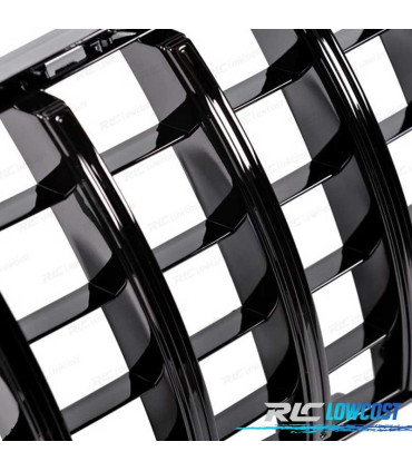 GRELHA FRONTAL MERCEDES CLASE A W176 12-15 GT STYLE PRETO BRILHANTE