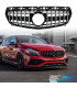 GRELHA FRONTAL MERCEDES A W176 12-15 GTR PRETO CROMADO A45 GT-R PANAMERICANA