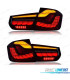 FAROLINS BMW F30 FULL LED LIGHT BAR OLED FUMADO